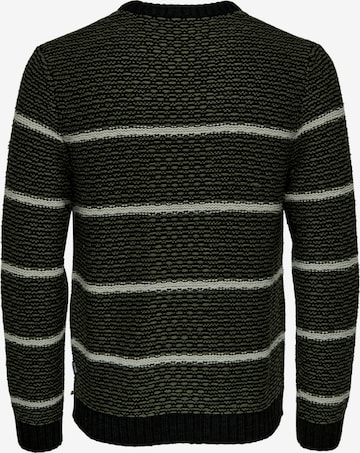 Only & Sons - Jersey 'EAMON' en verde