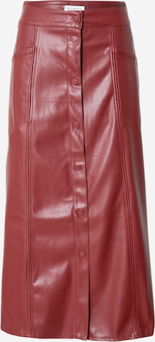 Warehouse Skirt in Red: front