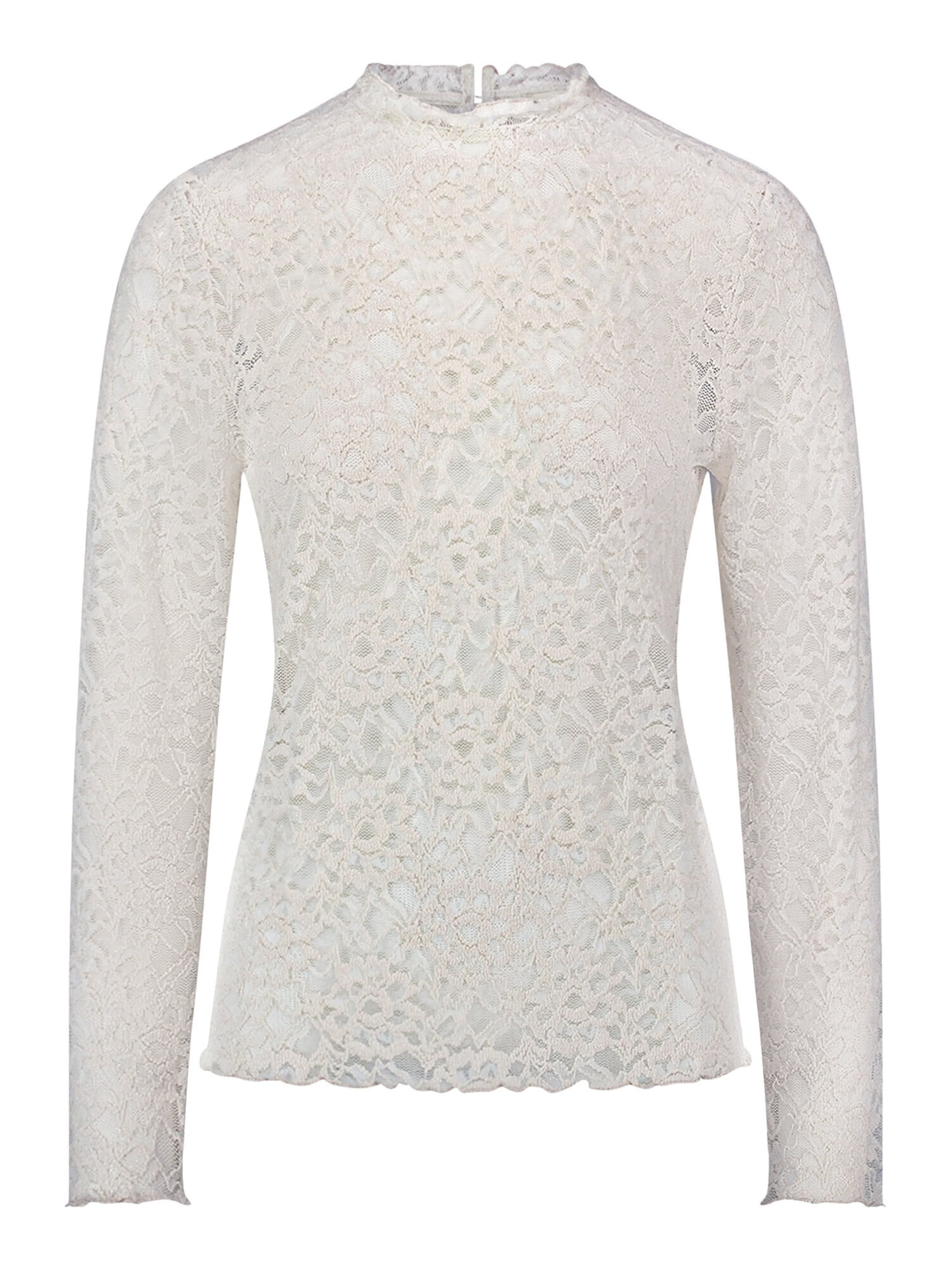 Cartoon Shirt in Beige: voorkant
