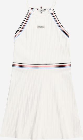 TOMMY HILFIGER Robe '1985' en bleu marine / bleu fumé / rouge / blanc, Vue avec produit