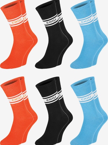 Chili Lifestyle Socken ' College Socke ' in Mischfarben: predná strana