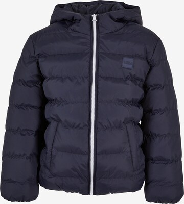 Veste mi-saison 'Basic Bubble' Urban Classics en bleu