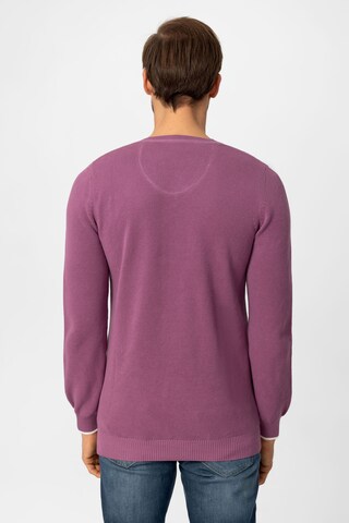 Pull-over 'Romario' DENIM CULTURE en violet