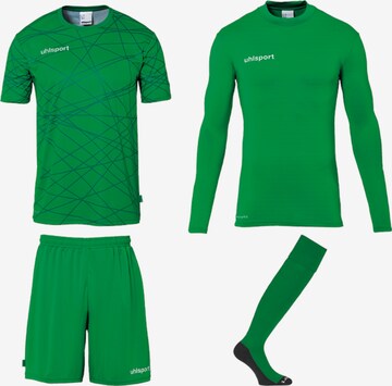 UHLSPORT Sports Suit in Green: front