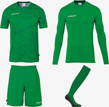 UHLSPORT Sports Suit in Green: front