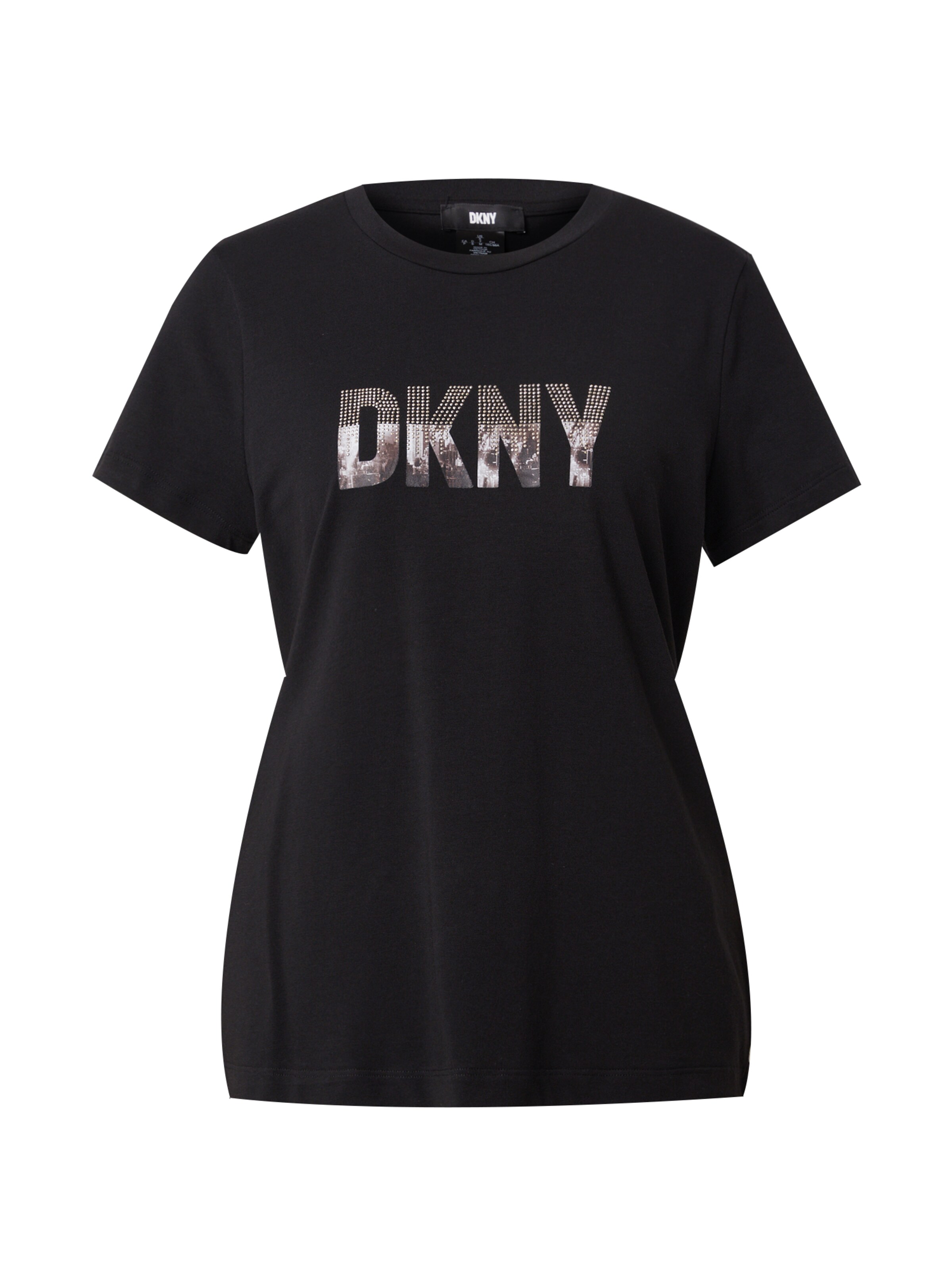 DKNY Póló - fekete: elől