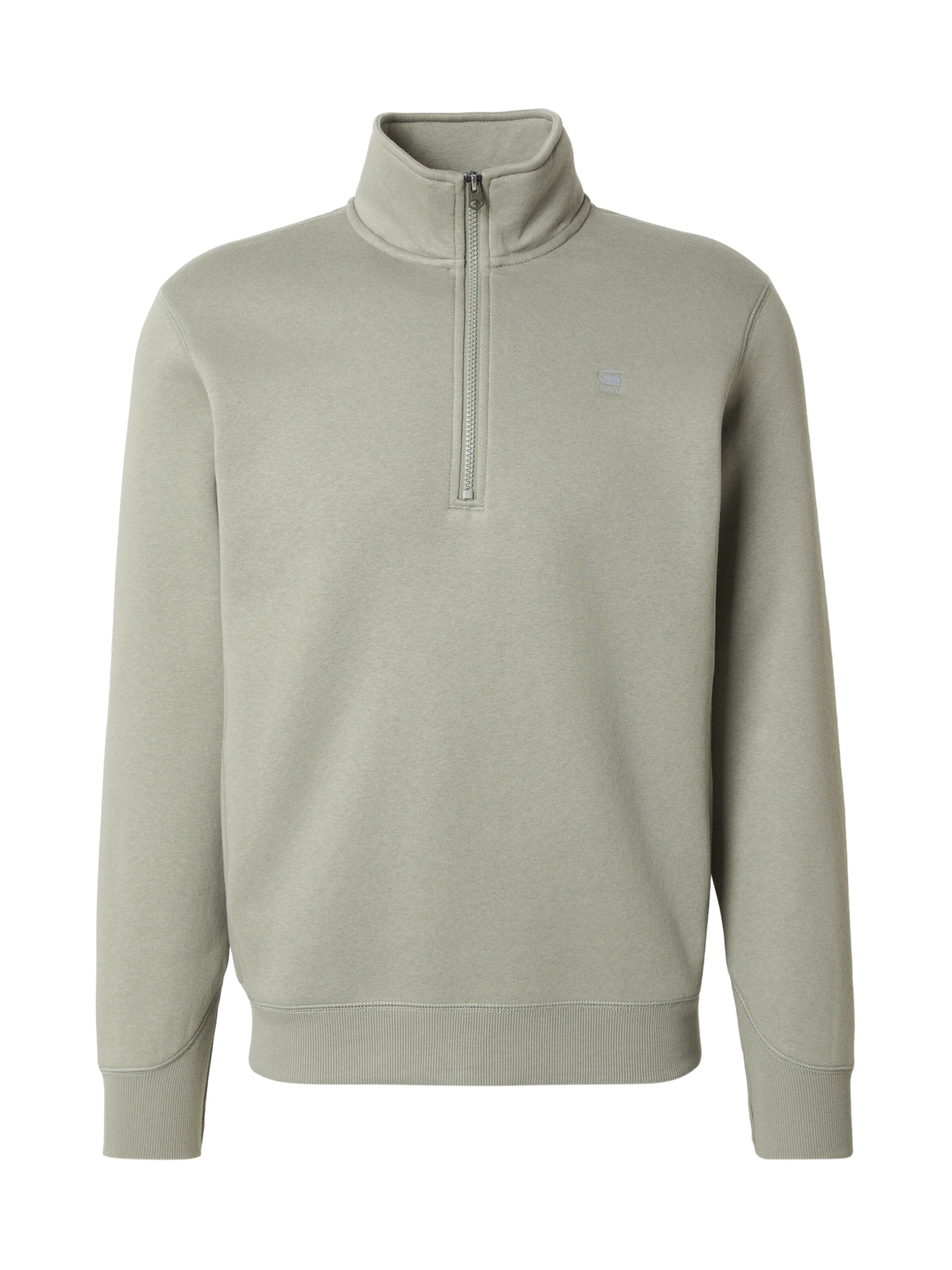 G-STAR Sweatshirt 'Premium Core' i grön: framsida