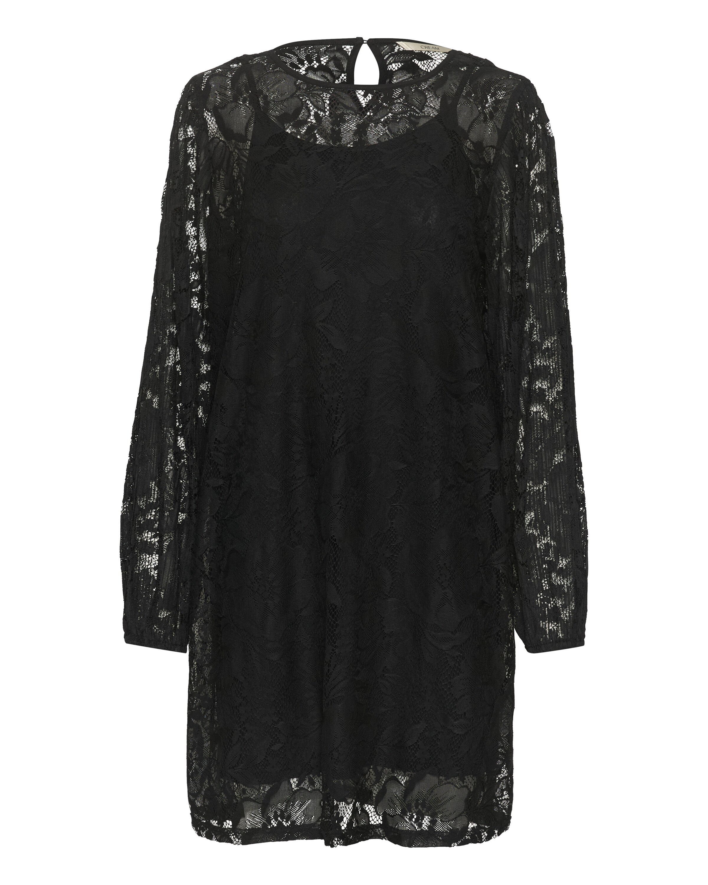 Cream Kleid in Schwarz: Vorderseite