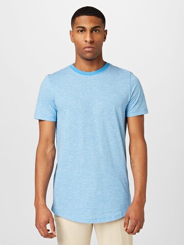 T-Shirt TOM TAILOR DENIM en bleu : devant