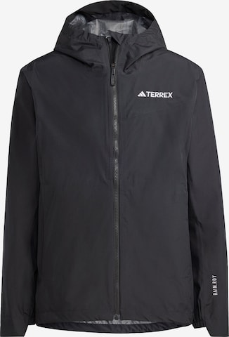 ADIDAS TERREX Outdoor jacket 'Multi' in Black: front
