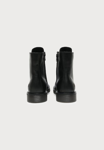 Apple of Eden Lace-Up Ankle Boots 'SUN' in Black