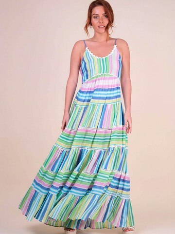 Robe 'Patricia' Miss June en mélange de couleurs