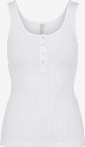 PIECES Top 'Kitte' in White: front