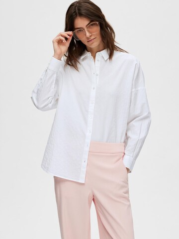 SELECTED FEMME Blouse in Wit: voorkant