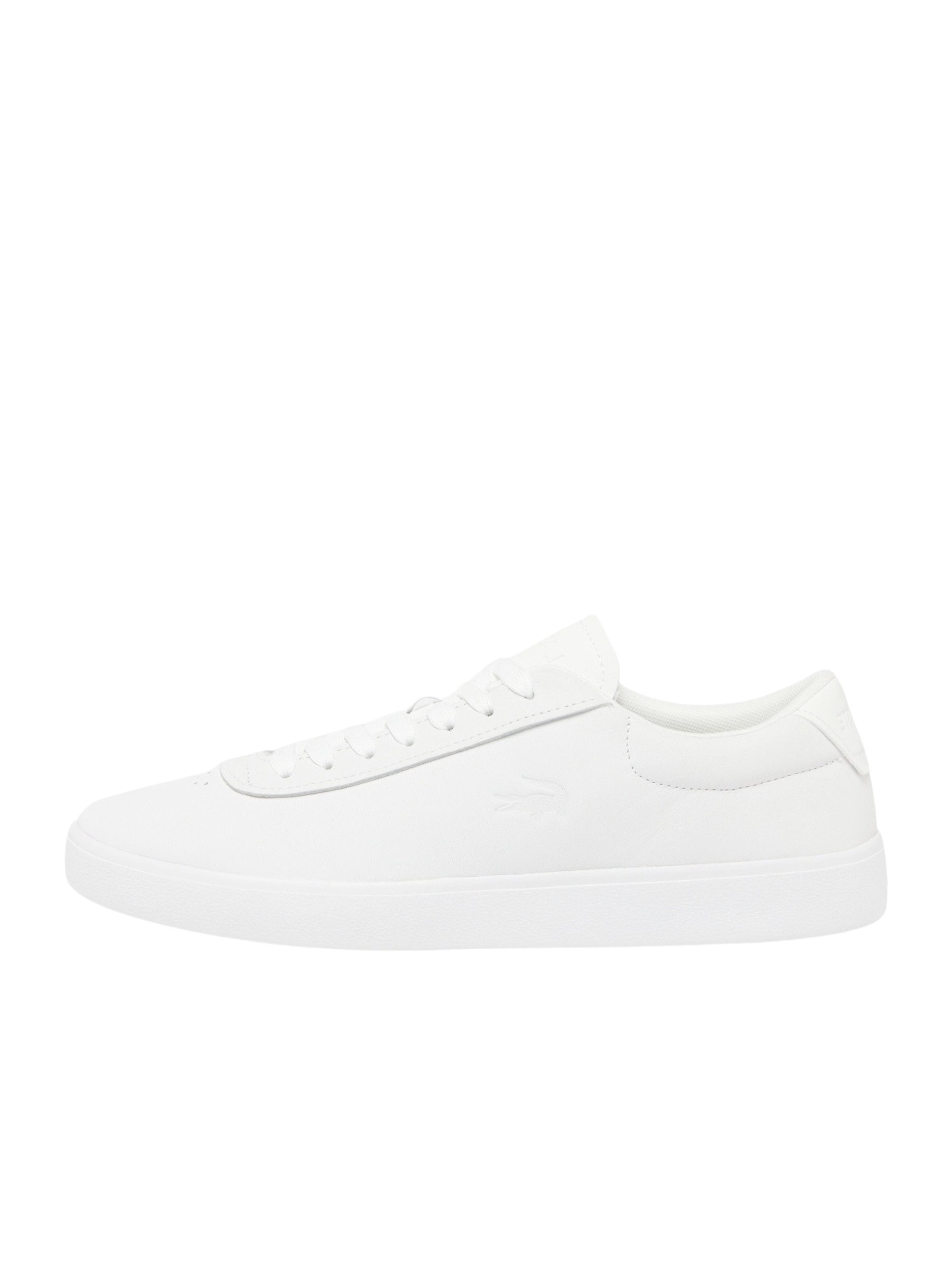 LACOSTE Platform trainers 'Baseshot Evo' in White: front