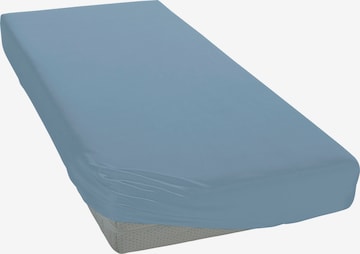 MY HOME Bed Sheet in Blue: front