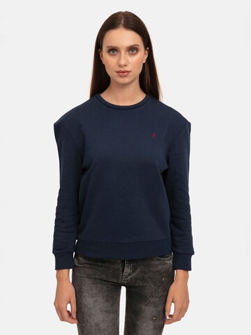 Jacey QuinnSweater majica - plava boja: prednji dio
