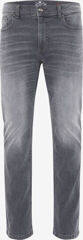 Oklahoma Jeans Slimfit Jeans in Grau: predná strana