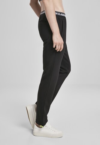 Urban Classics Regular Trousers in Black