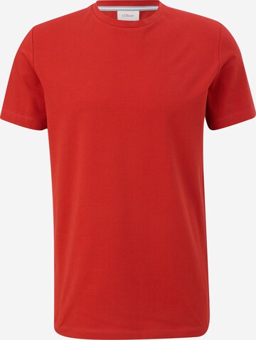 s.Oliver T-Shirt in Rot: predná strana