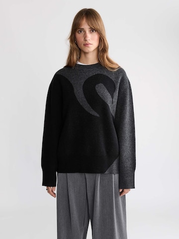 Yahmo - Jersey talla grande 'Lani' en gris