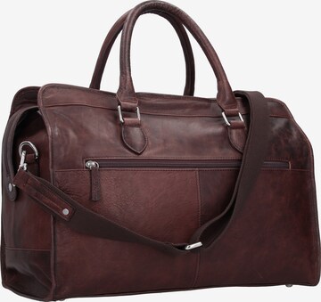 Sac week-end 'Don Pietro' mano en marron