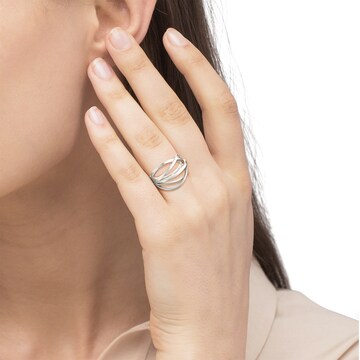 Heideman Ring in Silver: front