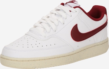 Nike SportswearNiske tenisice 'COURT VISION' - bijela boja: prednji dio