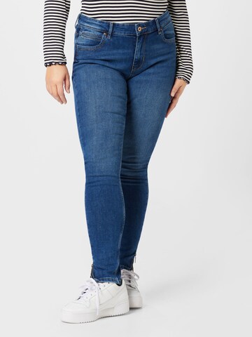 ONLY Curve Skinny Jeans 'KENDELL' in Blau: predná strana