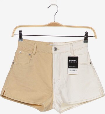 Bershka Shorts S in Beige: predná strana