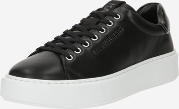 Karl Lagerfeld Sneakers laag in Zwart: voorkant