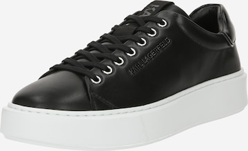 Karl Lagerfeld - Zapatillas deportivas bajas en negro: frente