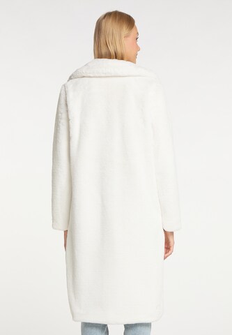 Manteau mi-saison taddy en blanc