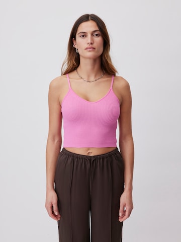 LeGer by Lena Gercke Knitted Top 'Daphne' in Pink: front
