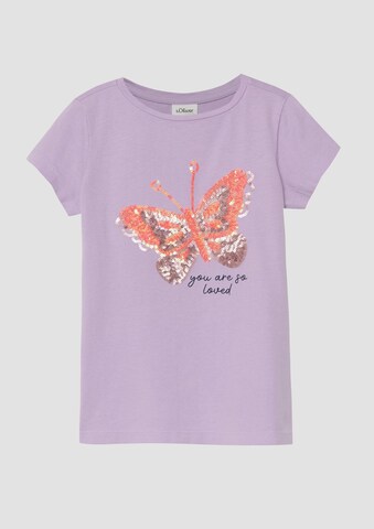 T-Shirt s.Oliver en violet