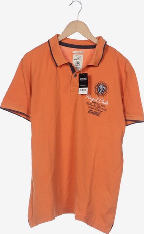 TOM TAILOR Poloshirt XL in Orange: predná strana