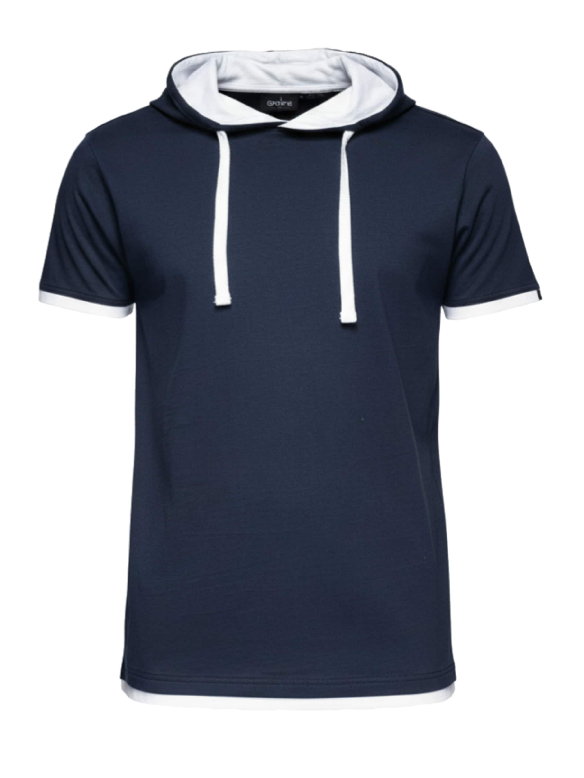 Ombre Shirt in Blauw: voorkant