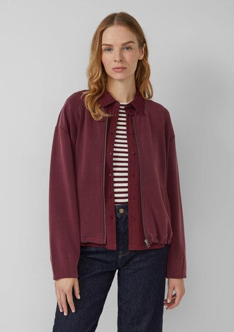 s.Oliver Sweatvest in Rood: voorkant