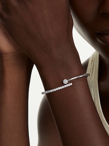 Swarovski - Pulsera 'MATRIX' en plata: frente