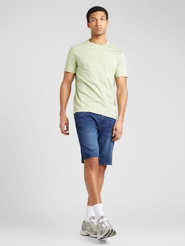 BLEND Regular Shorts in Blau