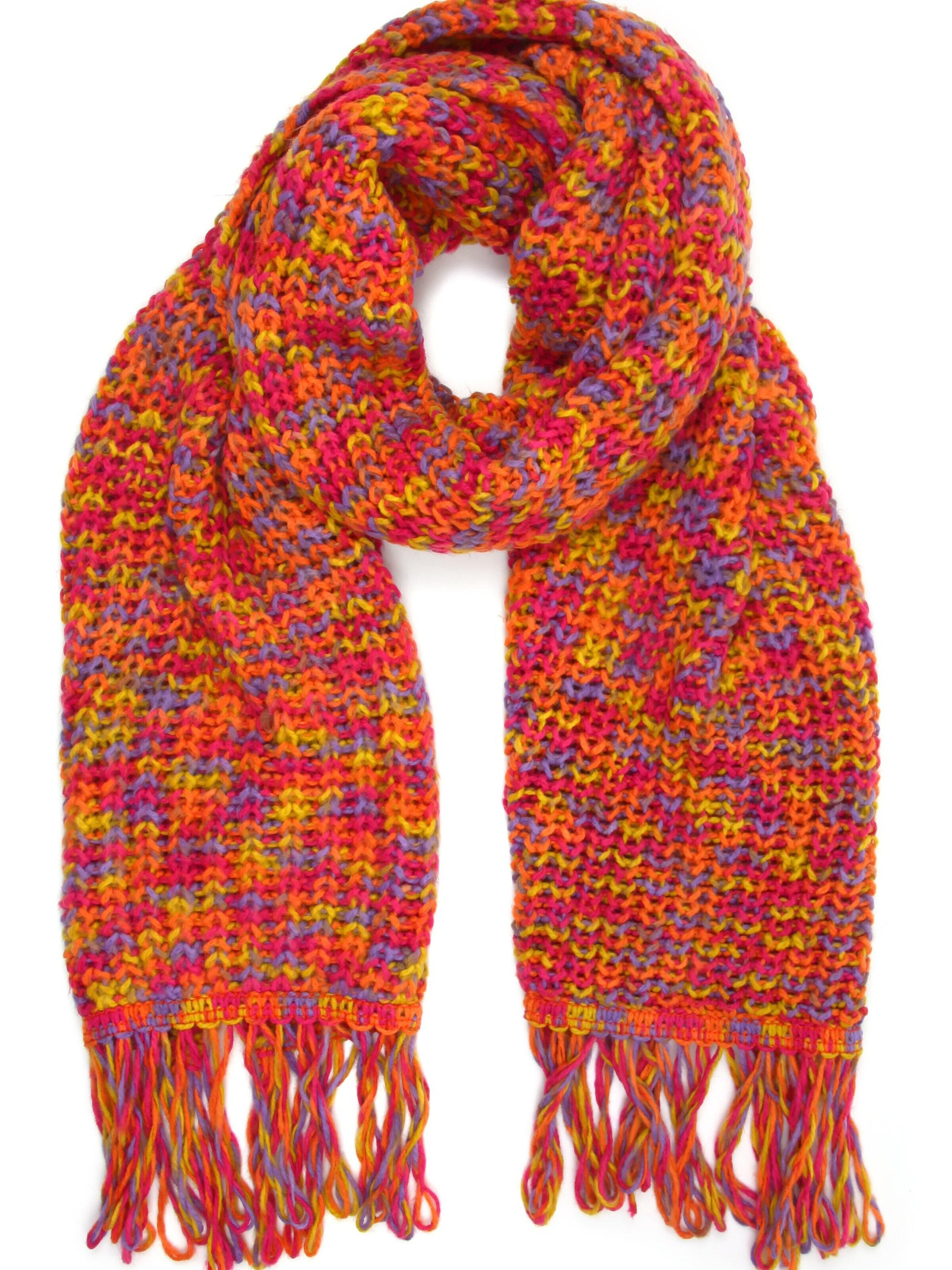 COLLEZIONE ALESSANDRO Scarf 'Becky' in Pink: front
