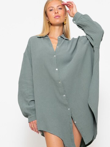 SASSYCLASSY Bluse 'lange Variante'‌‌‌‌‌‌‌‌ in Grün