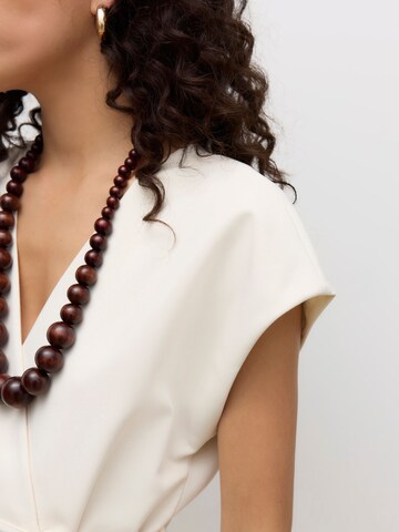 Gilet 'AWVannah' di VERO MODA in bianco