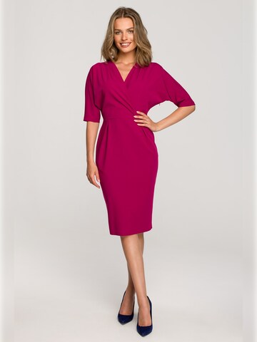 Stylove Jurk 'S313 ' in Lila: voorkant