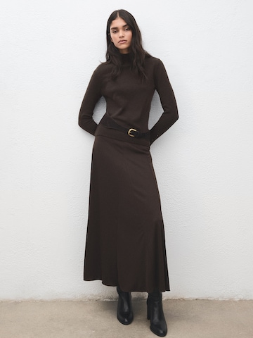 MANGO Sweater 'SIMONE' in Brown