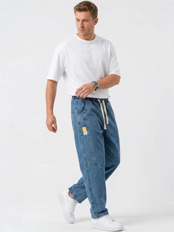 Wide leg Jeans di Bigdart in blu