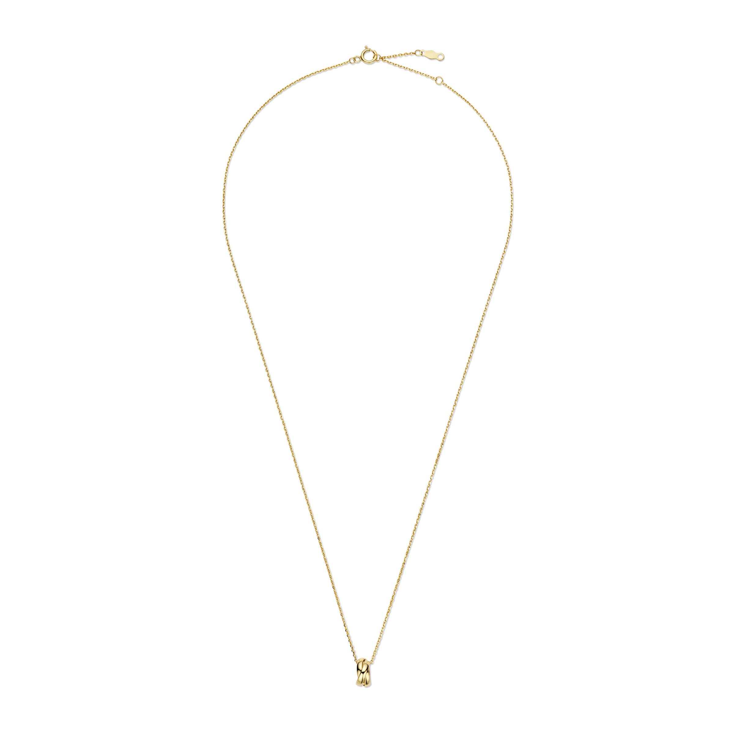 Isabel Bernard Kette in Gold: Vorderseite