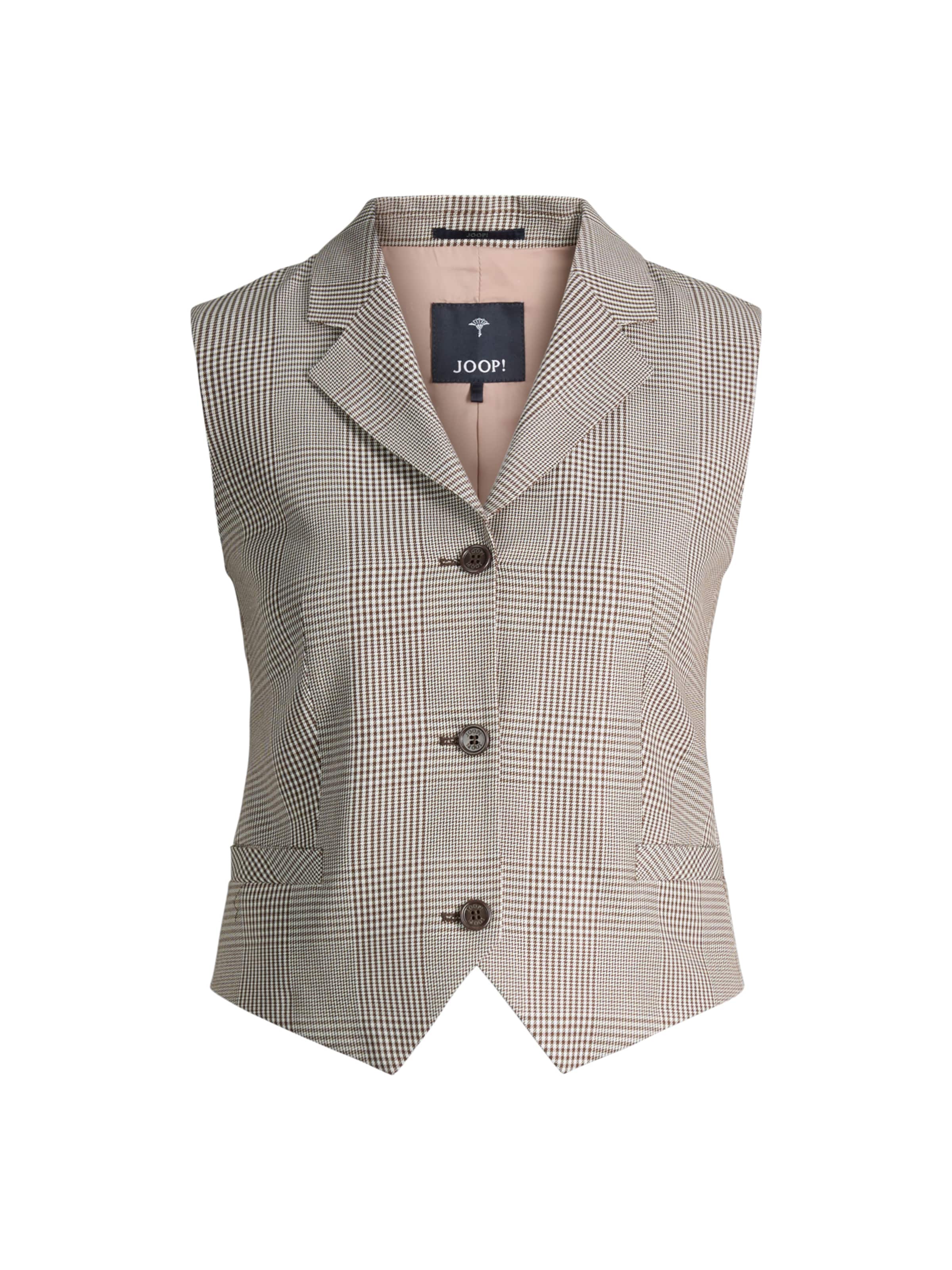 JOOP! Weste 'Valentina' in Braun: Vorderseite