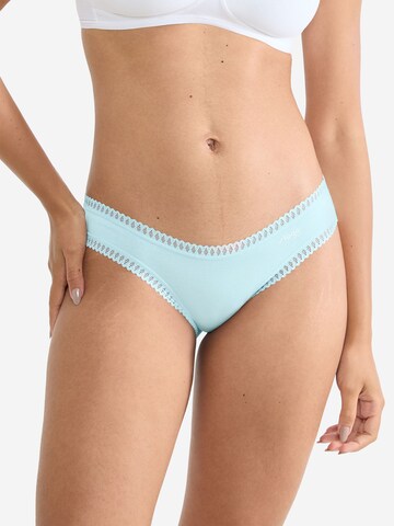 SLOGGI Slip ' Blue GO Crush ' in Blauw: voorkant