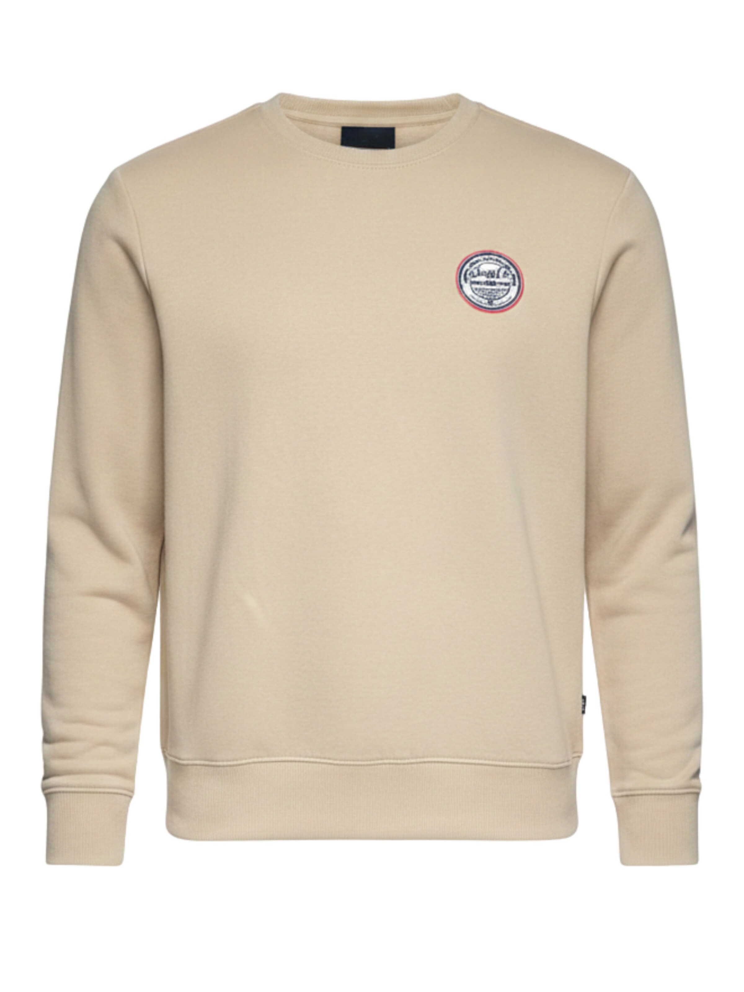 Ombre - Sudadera en beige: frente